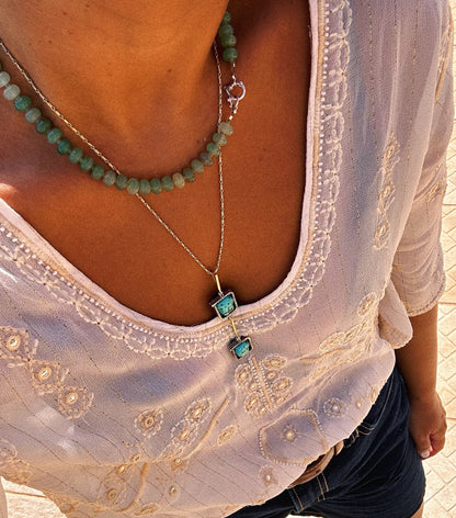 Collana Quarzo Verde